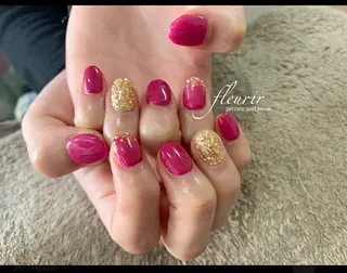 ネイル フルリール 【プライベートサロンのネイルデザイン