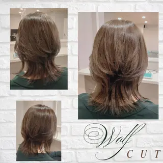 ミディアム GR 髪質改善トリートメント×ヘッドスパ【ジーアール】所属・🌺中村🌺毎日楽し くなる髪をご提案✨のヘアスタイル