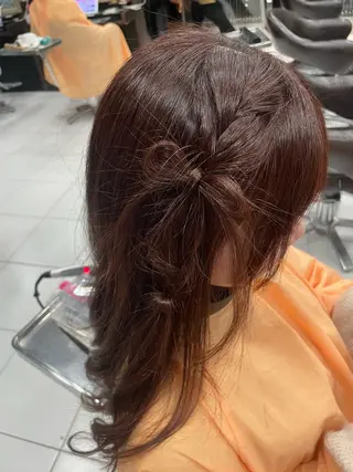ミディアム 量産ヘアセット/ ヘアメAyakaのヘアスタイル