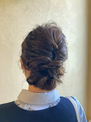 ミディアム R's hair 大道瞳のヘアスタイル