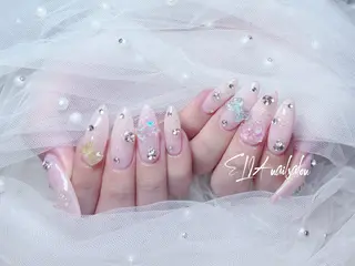 セミロング cici nailのネイルデザイン