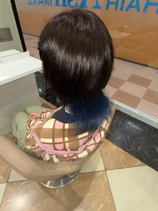 ショート 髪質改善カラー なーこ💖🌈のヘアスタイル