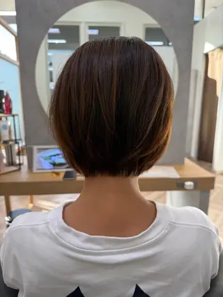 ショート minagawa yumiのヘアスタイル