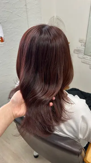 カラー ヘアメイクシエル所属・shian🍀 /透明感カラーのヘアスタイル