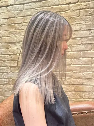 ロング 渋谷/プルエクステ/ ハイトーン/みきとのヘアスタイル