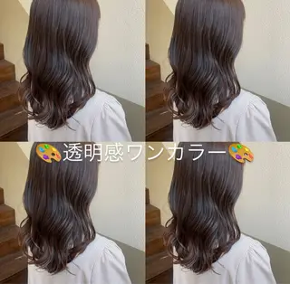 カラー RuedeNoel/ 西川 絢音のヘアスタイル