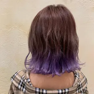 カラー 韓国風レイヤーカット 🇰🇷❕モカのヘアスタイル