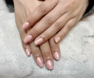 ネイル ネイルリボン 笠井のネイルデザイン