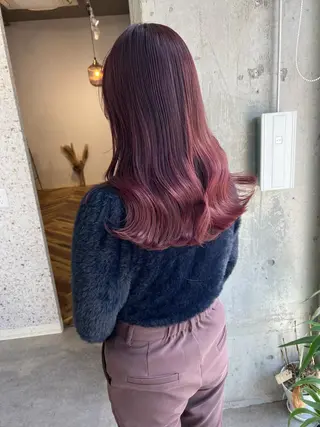 ロング カラー lani 天神大名/ブリーチのヘアスタイル