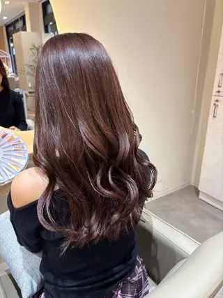 ロング カラー レイヤー/透明感/髪 質改善/メンズ/佐藤のヘアスタイル