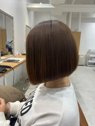 ミディアム 山﨑 燦人のヘアスタイル