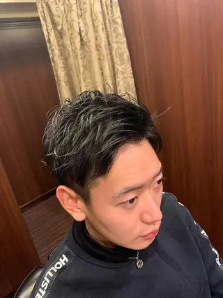 ショート メンズ ヒロ銀座 バーバーショップ神楽坂所属・ひらお あおとのヘアスタイル