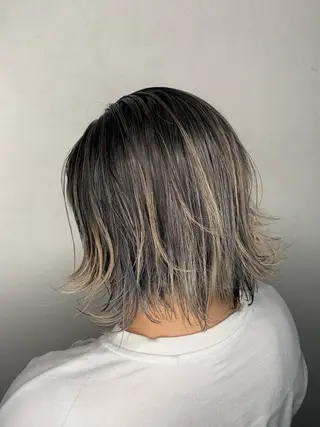 ミディアム カラー 栗原 大輔のヘアスタイル