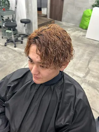 ショート パーマ メンズ 🌟髪質改善と艶 ✨相場つかさのヘアスタイル