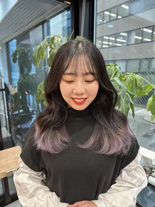 ロング entality所属・mizuki  韓国 ヘア/髪質改善のヘアスタイル