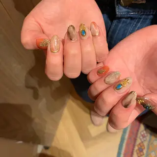 ネイル revia所属・ERI Nailistのネイルデザイン