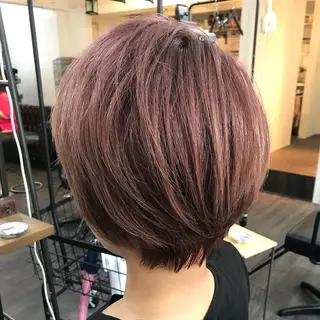 ショート 家田 竜のヘアスタイル
