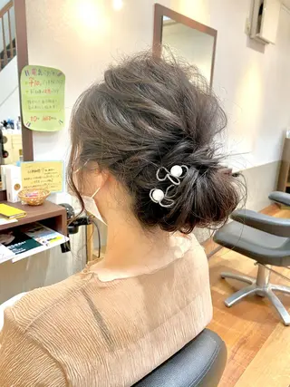 セミロング 髪質改善 コレマツのヘアスタイル