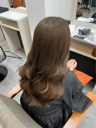 ロング 艶髪カラー┊︎ レイヤーボブ🍀きりのヘアスタイル