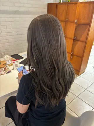 ロング ⭐️ダブルカラー⭐️ ｼｭﾝ⭐️のヘアスタイル