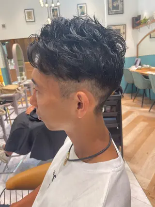 ショート メンズ ボブ/ショート/艶髪 カラー/TOSHIのヘアスタイル