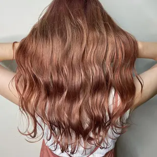 ロング カラー 🧡色落ちまで2度綺 麗なカラー🧡ヨシキのヘアスタイル