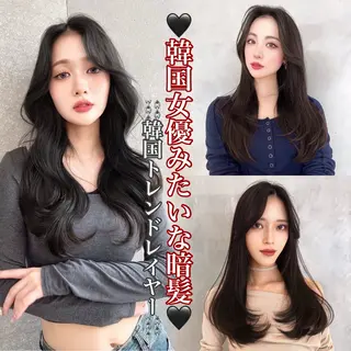 ロング 韓国ヘア/髪質改善 TAKAHIROのヘアスタイル