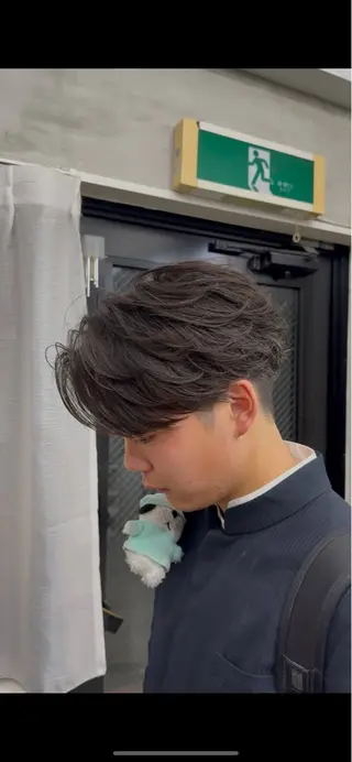 ショート PERCUT原宿所属・無料カット 藤田遼晴のヘアスタイル