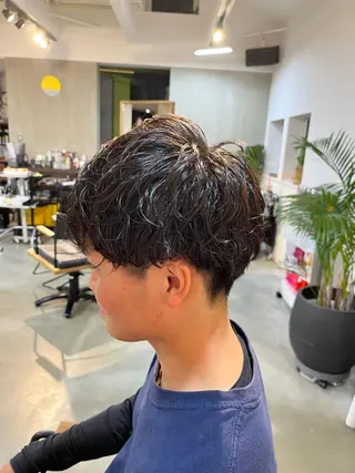 パーマ メンズ 🟦ROOM MEN 瀬古 侑輝🟦のヘアスタイル