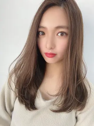 ロング カラー 梅田茶屋町 Yutaのヘアスタイル