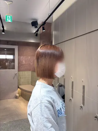 ミディアム 韓国レイヤー🇰🇷 /艶カラー💎/月音のヘアスタイル