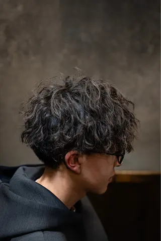 パーマ ヒロ銀座 BARAER SHOP 横浜店所属・束感🔥パーマ🏍 兼平 将登のヘアスタイル