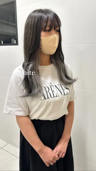 ロング カラー 山下恋佳/矢場町/ ブリーチ/ショートのヘアスタイル