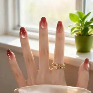 ネイル ATULA Nail 💅チップ長さだしのネイルデザイン