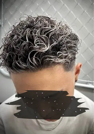 ショート カラー パーマ ヘアアレンジ メンズ キッズ ✨最強美容師✨ 💙にっしー西村💙のヘアスタイル