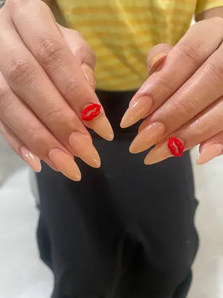 ロング LBnail.sae /おえかきネイルのネイルデザイン