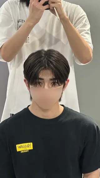 メンズ 和 ／韓国メンズスタイルのヘアスタイル