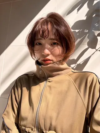 ショート ショート/ボブ️🩵 似合わせ 武田藍花のヘアスタイル