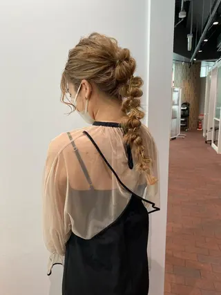 ヘアアレンジ CURIO/南船場 /RIN💈🍎のヘアスタイル