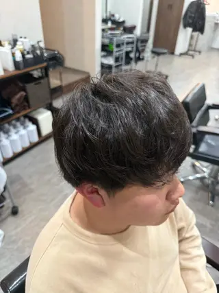 パーマ メンズ 山田 聖也のヘアスタイル