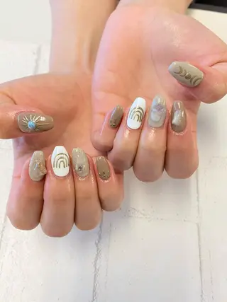 カラー ネイル KIREIE NAILSのネイルデザイン
