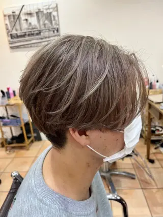 ショート Lily hair所属・メンズ’ショート特化 クロスのヘアスタイル