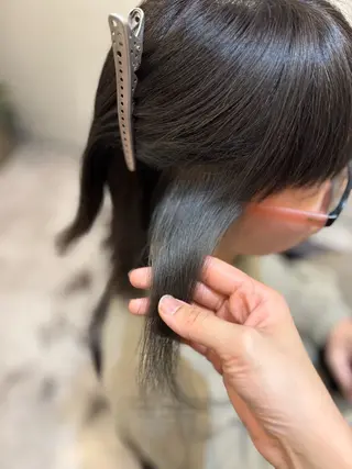 ミディアム 山下 ちひろのヘアスタイル
