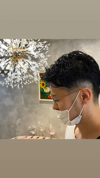 メンズ 大久保 優香のヘアスタイル