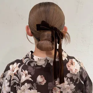ヘアアレンジ 🦋Misaki🦋 メンズパーマ/着付けのヘアスタイル
