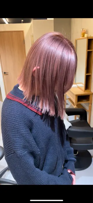 ショート カラー 羽田翔大/ブリーチ/ ボブカット/店長のヘアスタイル