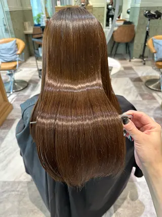 ロング MASHU韓国ヘア/ レイヤー/透明感カラのヘアスタイル