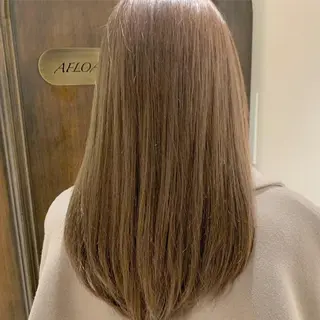 セミロング 🧡くびれヘア/前髪 顔周り🧡久原結衣のヘアスタイル