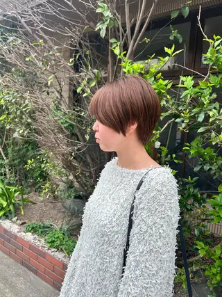 ショート カラー STORY所属・story 増田 わかなのヘアスタイル