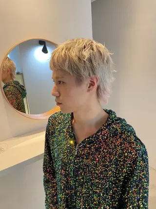 カラー メンズ メンズ特化⚜️ 藤原あずさのヘアスタイル